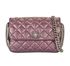 Chanel CC Metallic Two Tone Flap Bag, front view